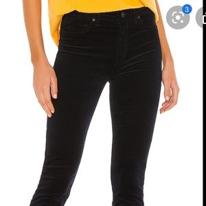 Hudson Barbara Velvet High Rise